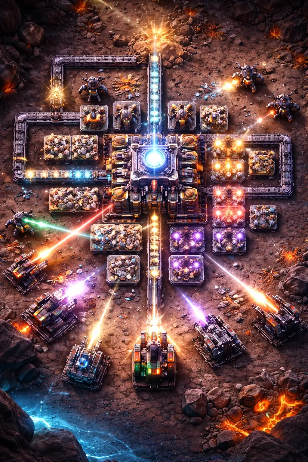 Screenshot from Mindustry on Android