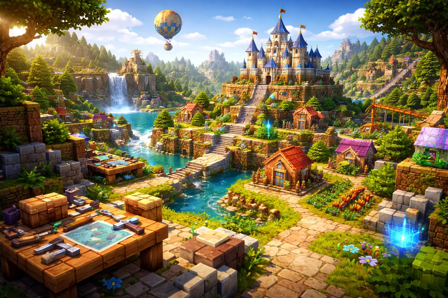 Voxel environment